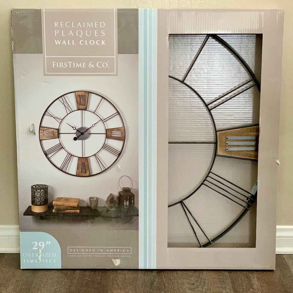 Oversized Wall Clock